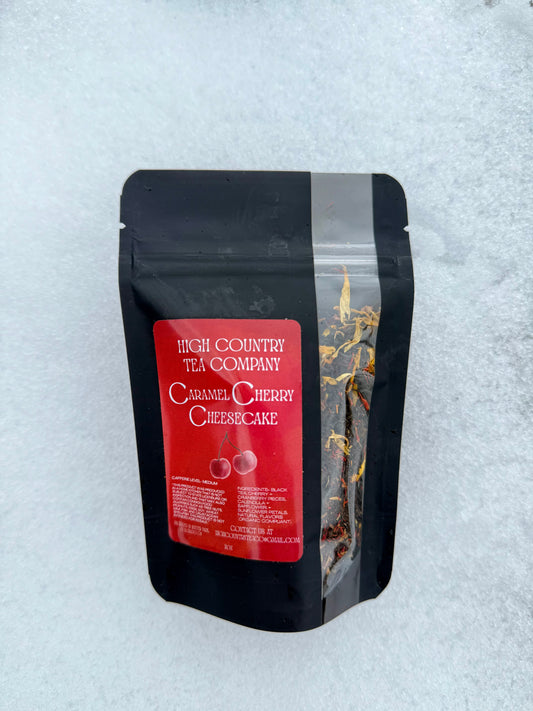 Caramel Cherry Cheesecake