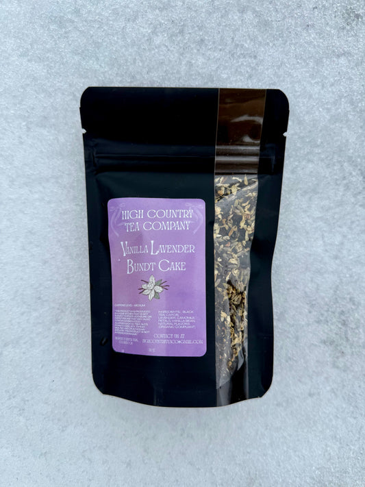 Lavender Bundt Cake Black Tea